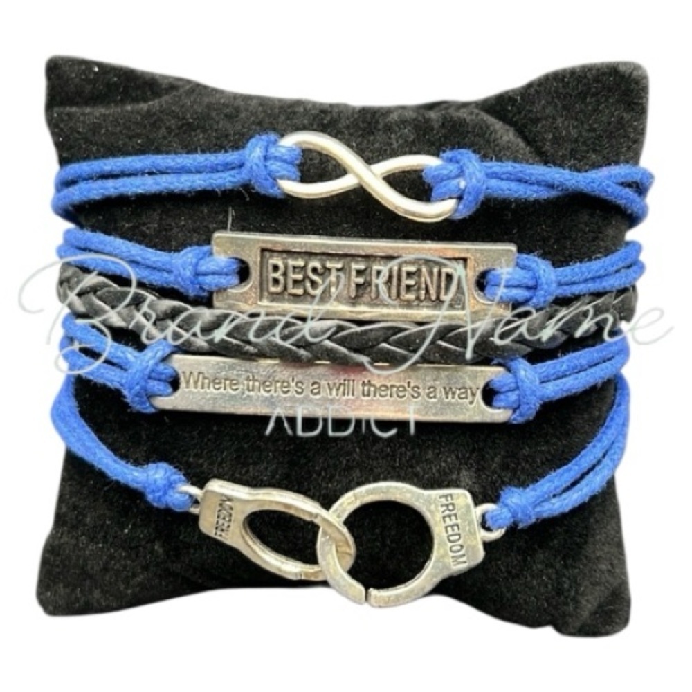 PRICE IS FIRM - Handmade Best Friend Cord Bracelet